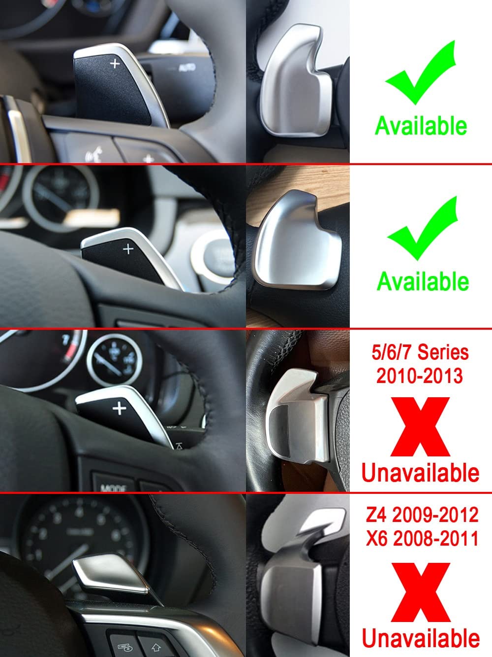 Amazon.co.jp: Compatible With I8 Z4 E89 車用 シフトパドル